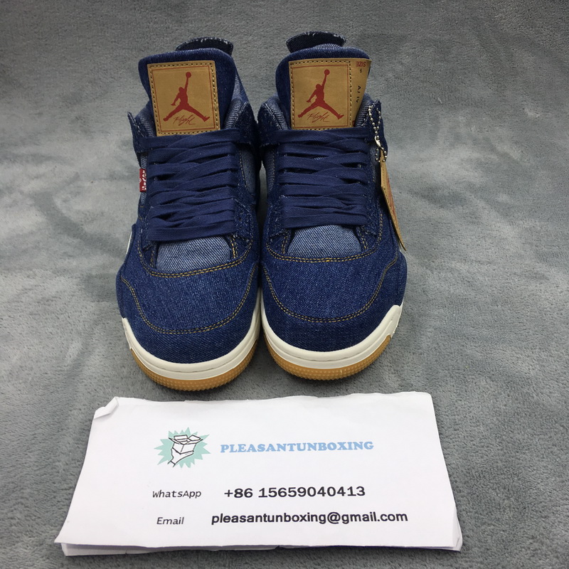 Authentic Jordan 4 Retro Levis NRG